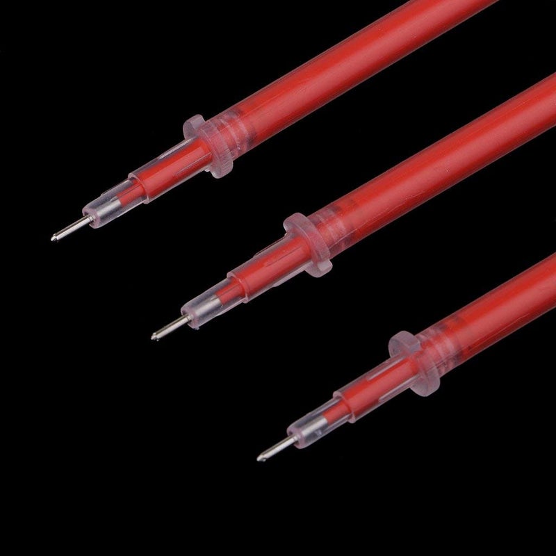 KODORIA 100pcs Gel Pen Refills 0.5mm Red - Gel, Rollerball - Fine Point - Image 3
